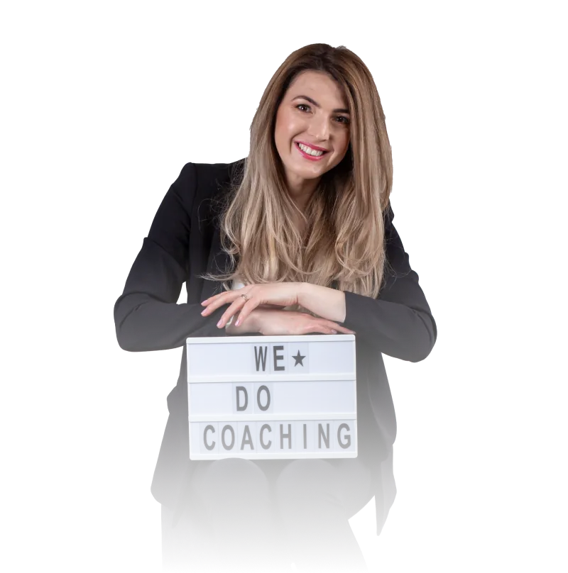 Andreea Giurgilă în cadrul unei sesiuni individuale de life coaching