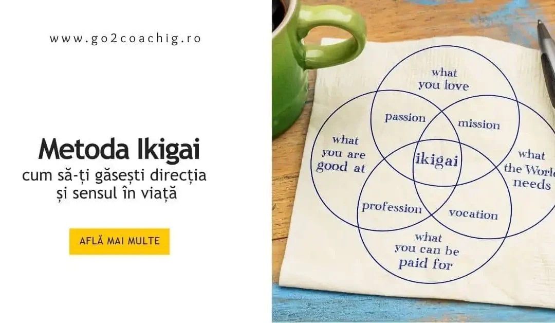 Metoda Ikigai: cum să-ți găsești direcția și sensul în viață
