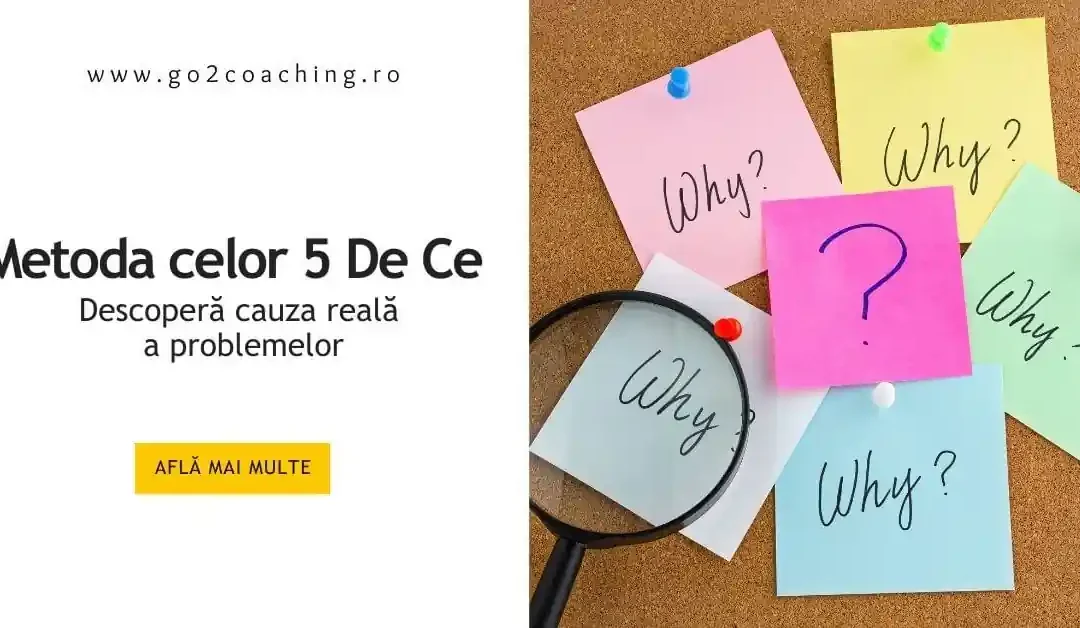 Metoda celor 5 De Ce – descoperă cauza reală a problemelor