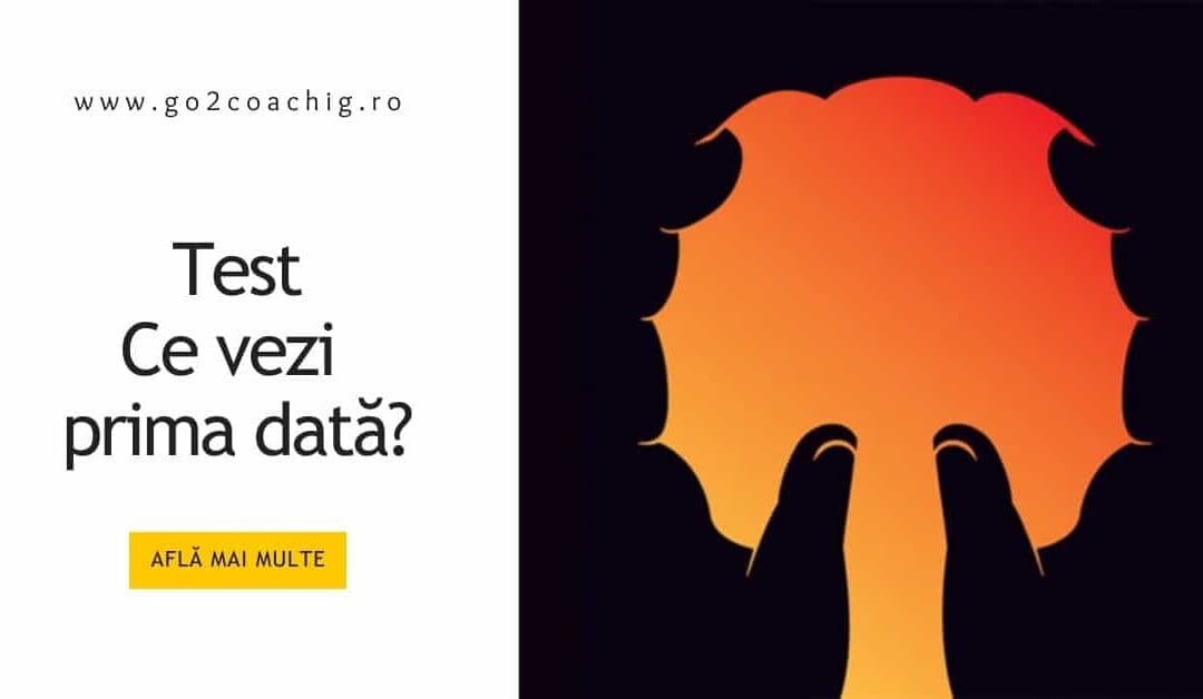 Test- Ce vezi prima dată?