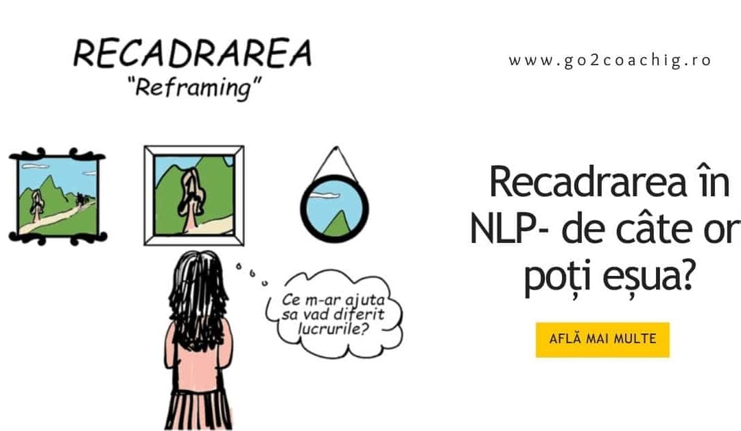 Recadrarea NLP: metoda simplă prin care eșecul devine progres