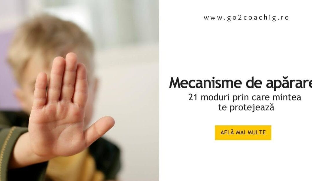 Mecanisme de apărare: 21 moduri prin care mintea te protejează